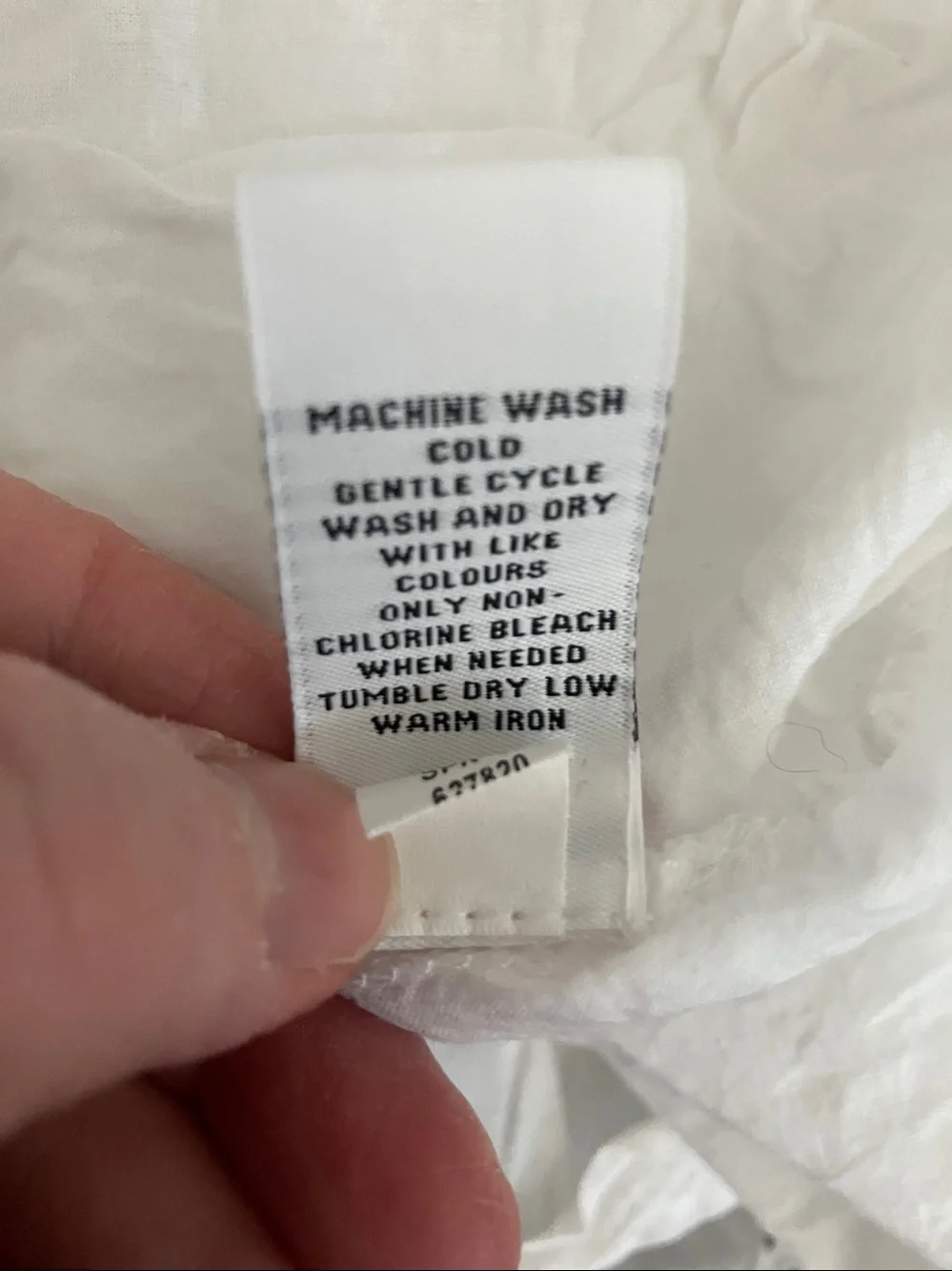 OLD NAVY Girls Sleeveless Eyelet Cotton White Shirt Dress | 6